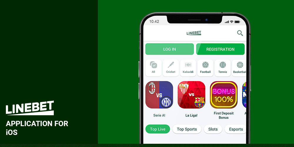 Linebet App for iOS