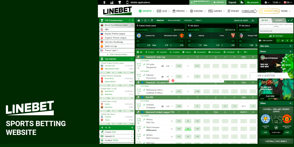 Linebet Sports Betting Website